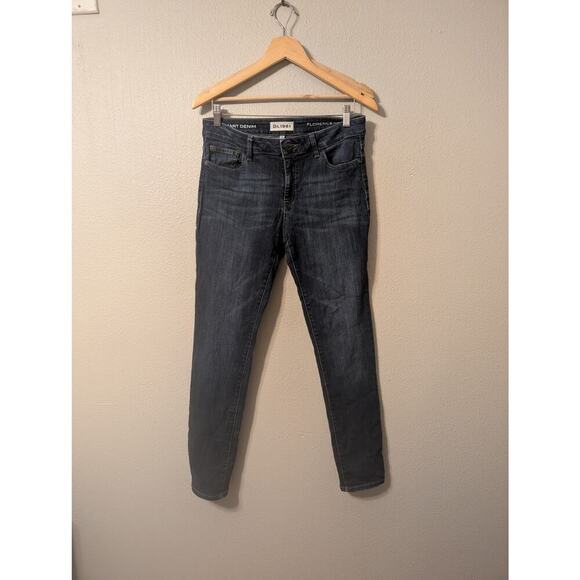 DL1961 Florence Instasculpt Mid Rise Skinny Jeans  Womens 29 Stretch‎ Whiskered - Picture 1 of 11